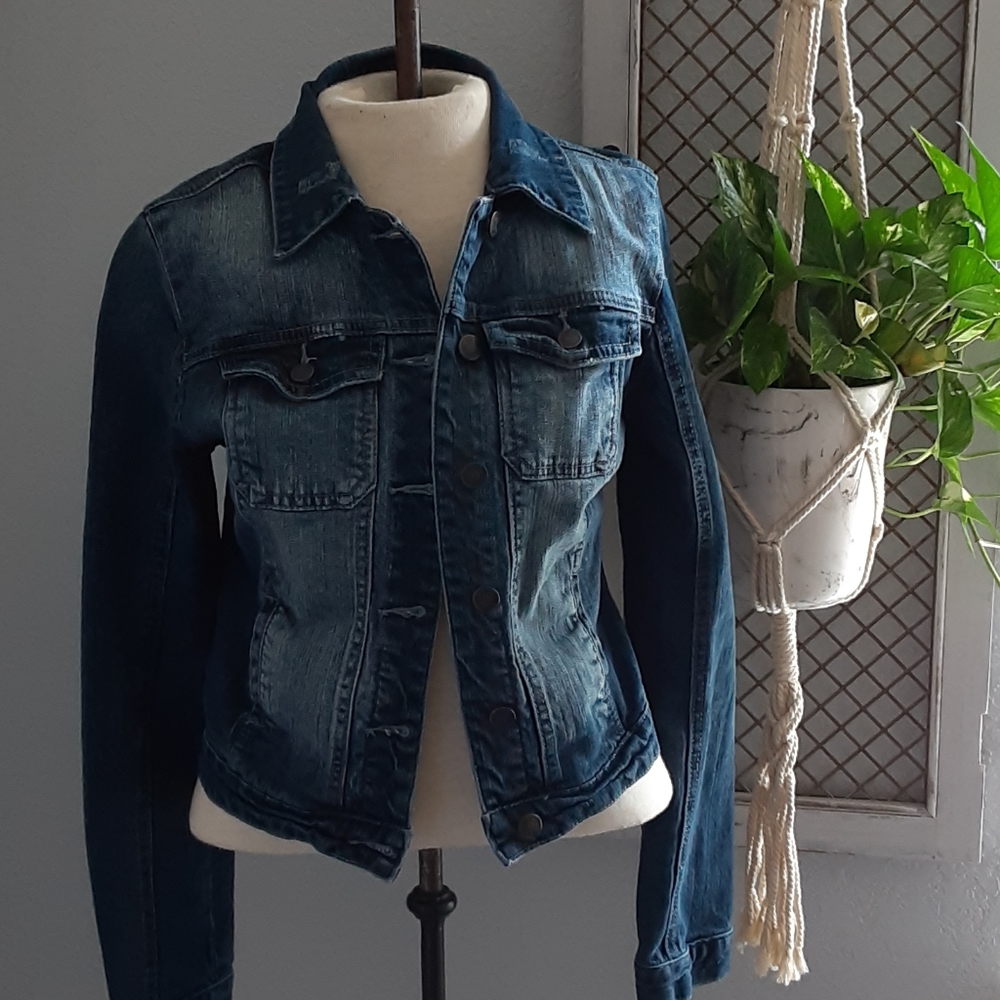 Cropped Denim jacket